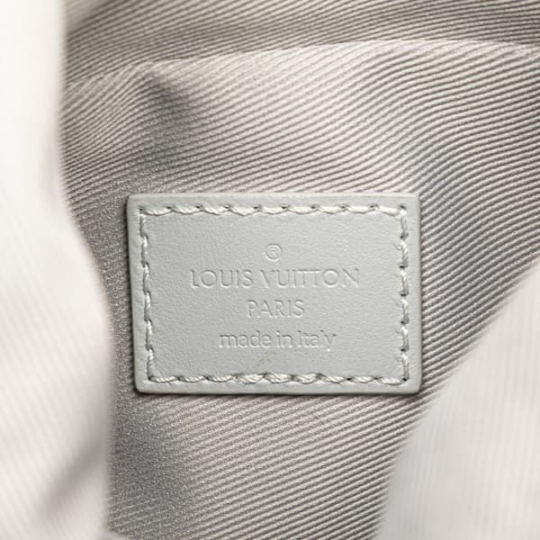 Pre-owned Louis Vuitton Monogram Chalk Nano Sling Bag Gray