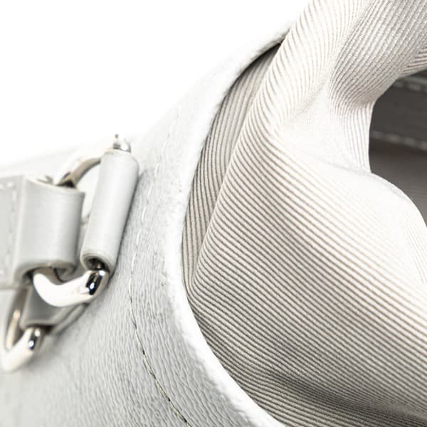 Pre-owned Louis Vuitton Monogram Chalk Nano Sling Bag Gray