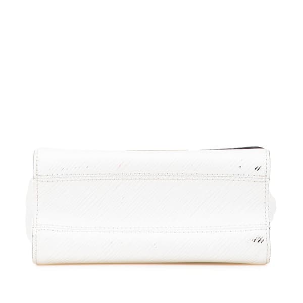 Pre-owned Louis Vuitton Epi Twist PM White