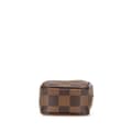 Miniatyrbilde 3 av 10: Pre-owned Louis Vuitton Damier Ebene Etui Okapi PM Brown