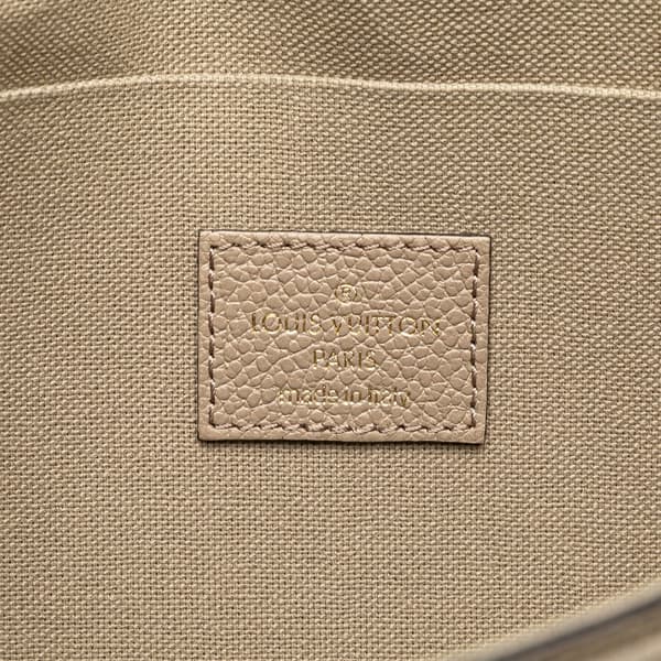 Pre-owned Louis Vuitton Bicolor Monogram Empreinte Pochette Felicie Brown
