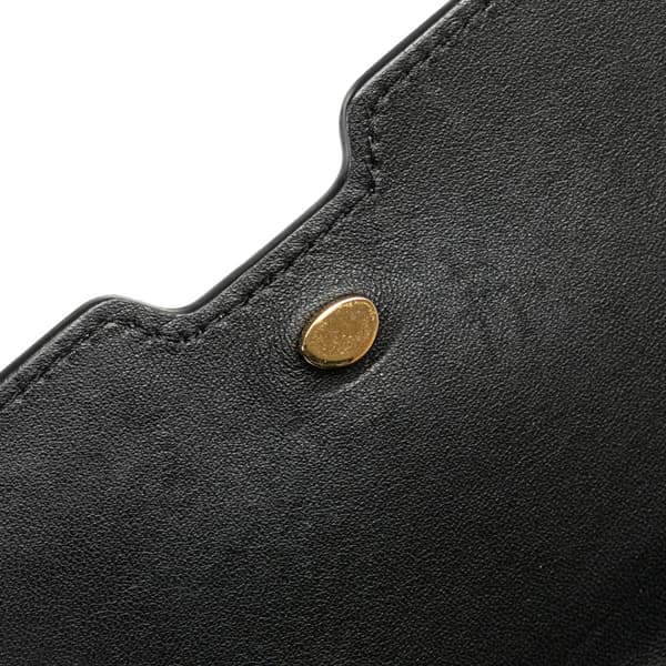 Pre-owned Burberry Mini Leather TB Crossbody Black