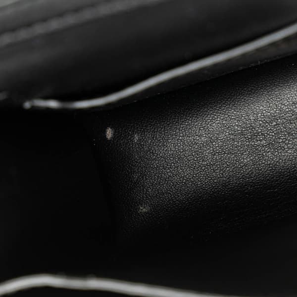 Pre-owned Burberry Mini Leather TB Crossbody Black