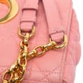 Pikkukuva 7 / 10: Pre-owned Dior Small Grained Calfskin Cannage Caro Bag Pink