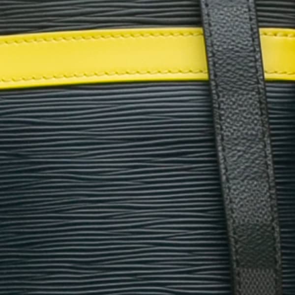 Pre-owned Louis Vuitton Epi Damier Graphite Danube Slim Black