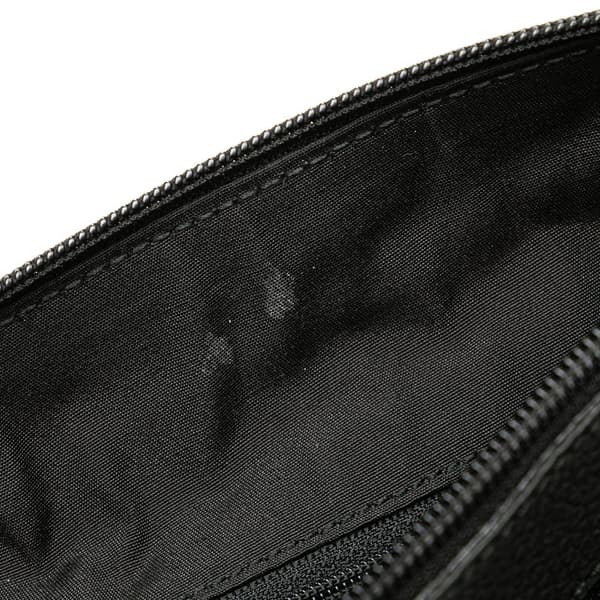 Pre-owned Gucci GG Canvas Abbey D Ring Crossbody Black