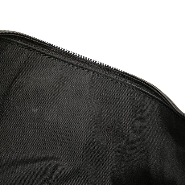 Pre-owned Gucci GG Canvas Abbey D Ring Crossbody Black