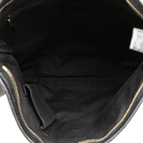 Pre-owned Gucci GG Canvas Abbey D Ring Crossbody Black