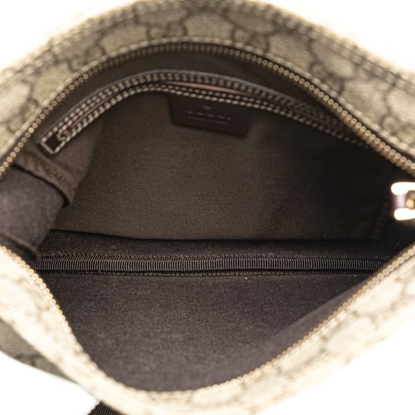Pre-owned Gucci GG Supreme Crossbody Brown