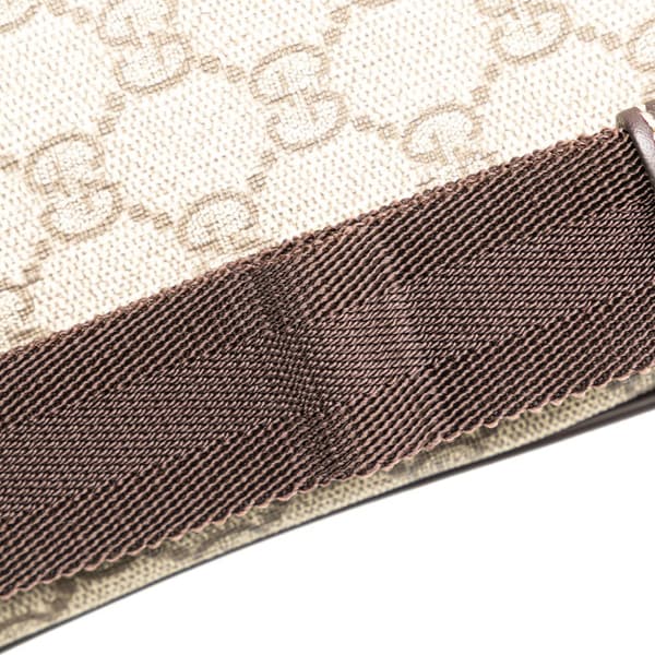 Pre-owned Gucci GG Supreme Crossbody Brown