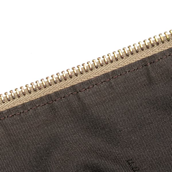 Pre-owned Fendi Zucchino Canvas Crossbody Brown
