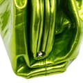 Miniatyrbillede 8 af 10: Pre-owned Bottega Veneta Metallic Crushed Calfskin The Mini Pouch Green