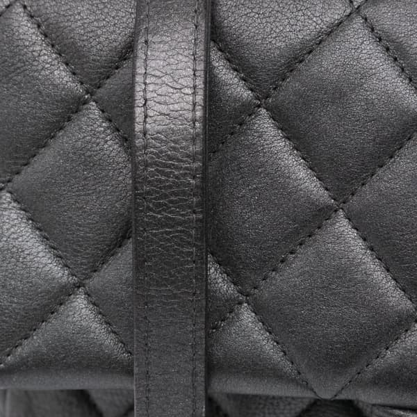 Pre-owned Chanel Small Iridescent Calfskin CC Eyelet Flap Gray