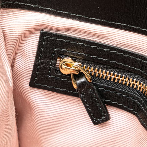 Pre-owned Gucci Suede Arli Crossbody Black