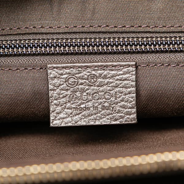 Pre-owned Gucci GG Crystal Business Bag Brown
