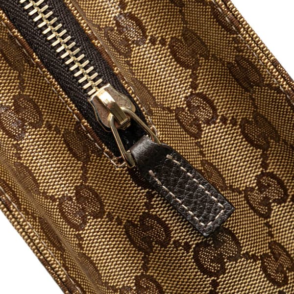 Pre-owned Gucci GG Crystal Business Bag Brown