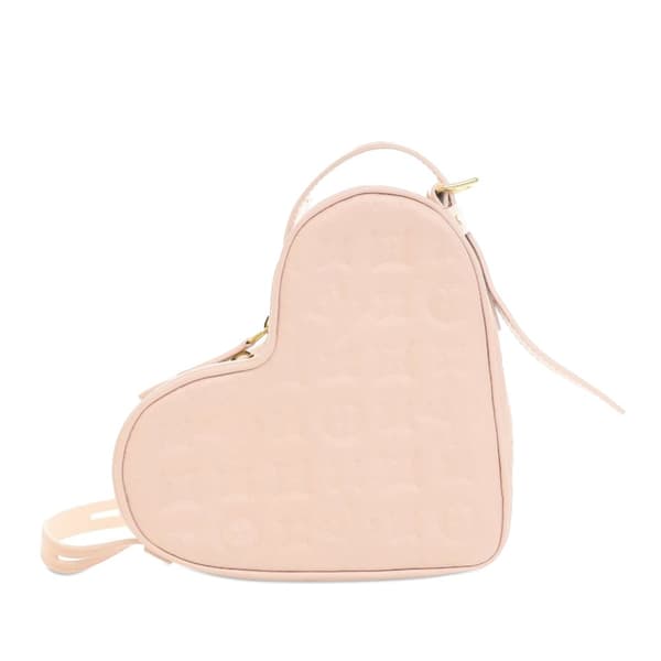 Pre-owned Louis Vuitton Monogram Empreinte Fall In Love Coeur Pink