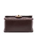 Miniatyrbillede 3 af 10: Pre-owned Chanel Mini Quilted Shiny Lambskin Single Flap Red