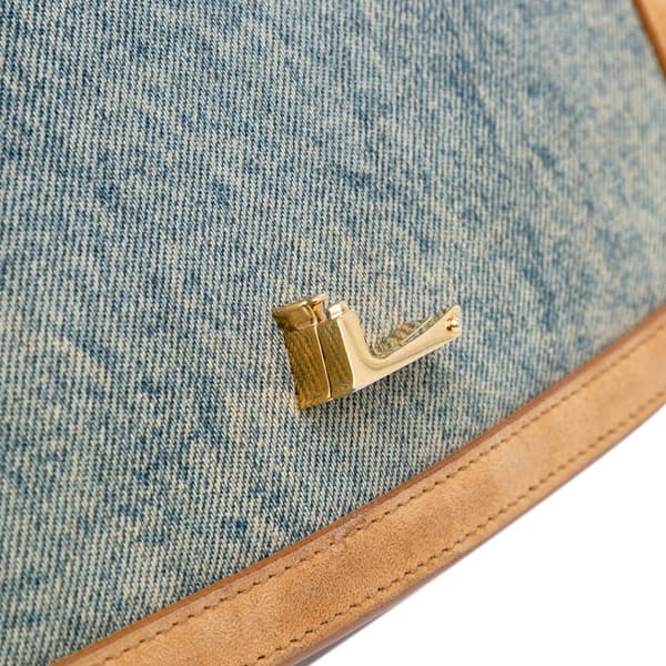 Pre-owned Saint Laurent Medium Denim Solferino Crossbody Blue