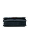 Miniatyrbilde 3 av 10: Pre-owned Chanel Denim Stitched 19 Flap Wallet On Chain Blue