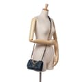 Miniatyrbilde 10 av 10: Pre-owned Chanel Denim Stitched 19 Flap Wallet On Chain Blue