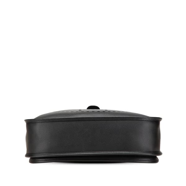 Pre-owned Hermès Epsom Evelyne II 29 Black