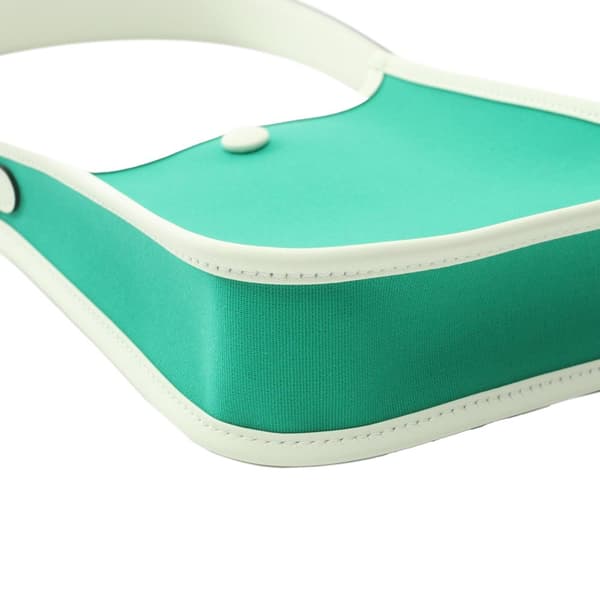 Pre-owned Hermès Toile Officier and Swift Neo Evelyne 16 Green