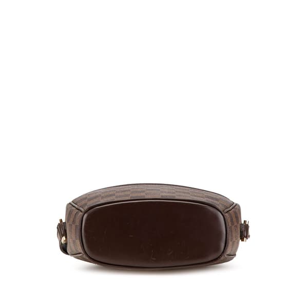Pre-owned Louis Vuitton Damier Ebene Ipanema PM Brown