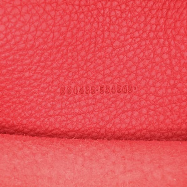 Pre-owned Gucci Leather Soft Jackie Convertible Crossbody Red