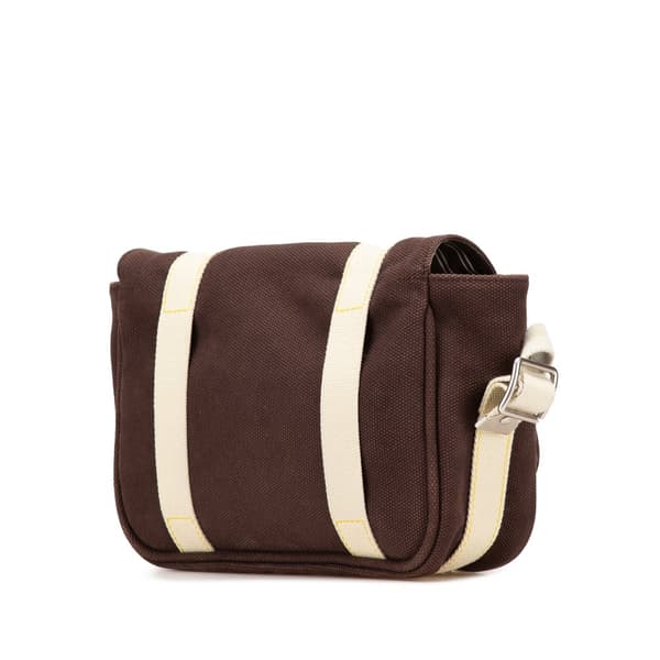 Pre-owned Louis Vuitton Toile Antigua Besace LV Cup Messenger PM Brown