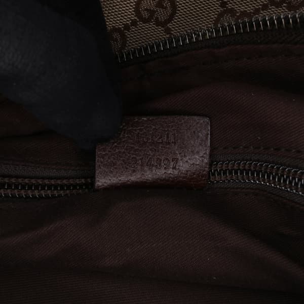 Pre-owned Gucci GG Canvas Crossbody Brown