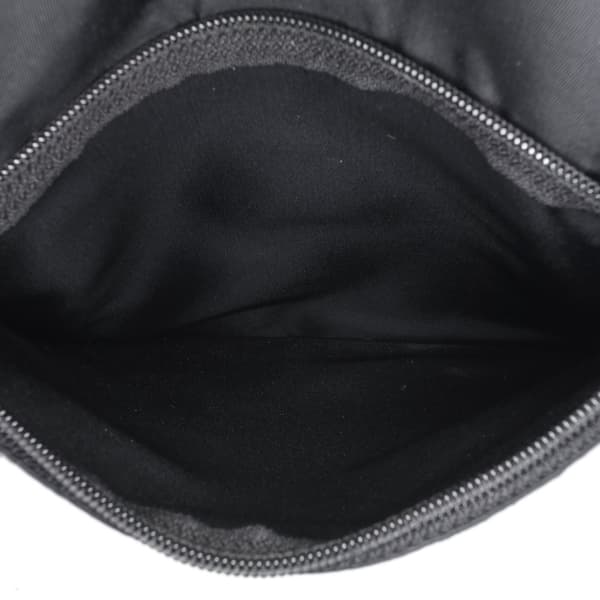 Pre-owned Prada Tessuto Zip Top Crossbody Black