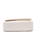 Pikkukuva 3 / 9: Pre-owned Chanel Quilted Caviar Frame Flap Clutch with Chain White