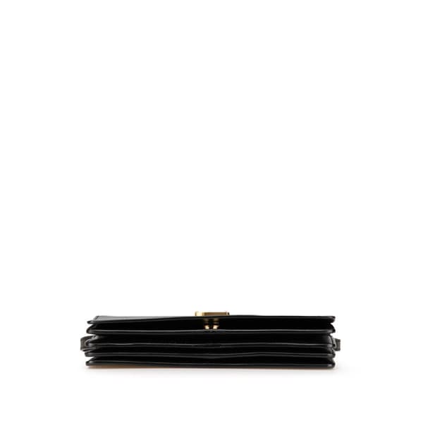 Pre-owned Saint Laurent Small Calfskin Dylan Crossbody Black