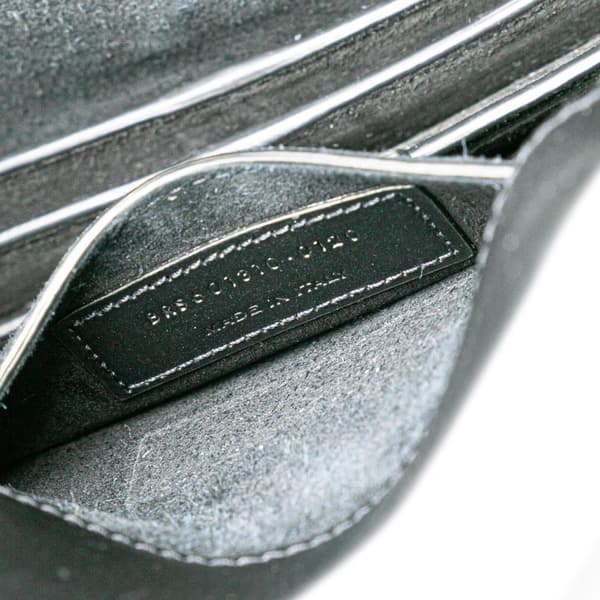 Pre-owned Saint Laurent Small Calfskin Dylan Crossbody Black