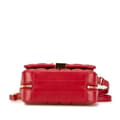 Miniatyrbilde 3 av 10: Pre-owned Saint Laurent Toy Lambskin Vicky Crossbody Red