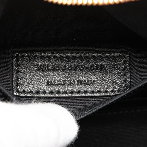 Pre-owned Saint Laurent Toy Lambskin Vicky Crossbody Red