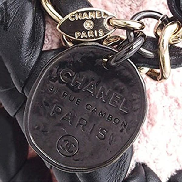Pre-owned Chanel Mini Tweed My Own Frame Flap Pink