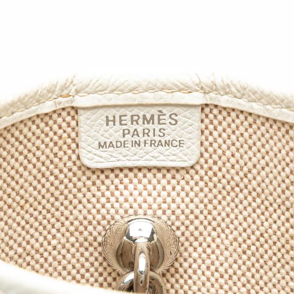 Pre-owned Hermès Toile Vespa TPM Brown
