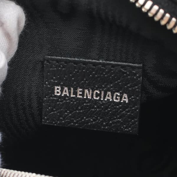 Pre-owned Balenciaga The Hacker Project Mini BB Supreme Web Ophidia Crossbody Black