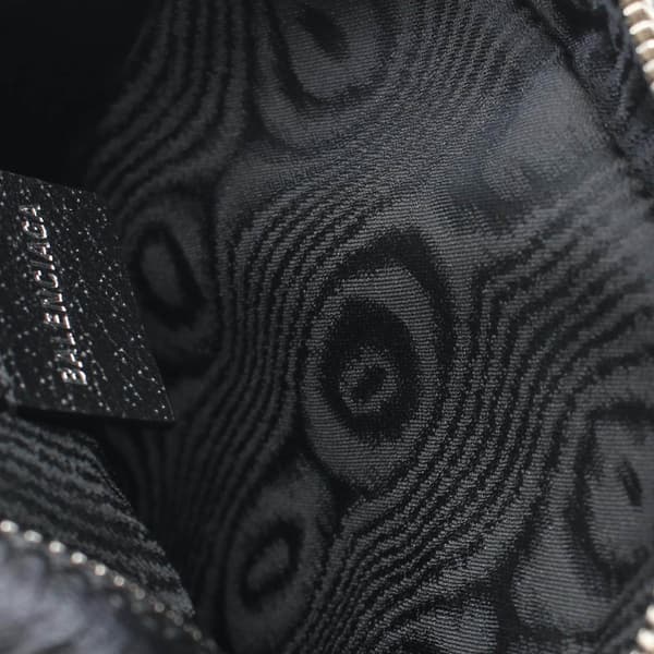 Pre-owned Balenciaga The Hacker Project Mini BB Supreme Web Ophidia Crossbody Black
