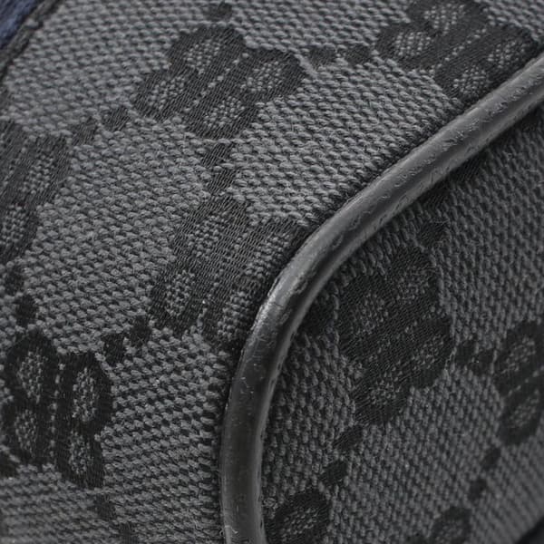 Pre-owned Balenciaga The Hacker Project Mini BB Supreme Web Ophidia Crossbody Black