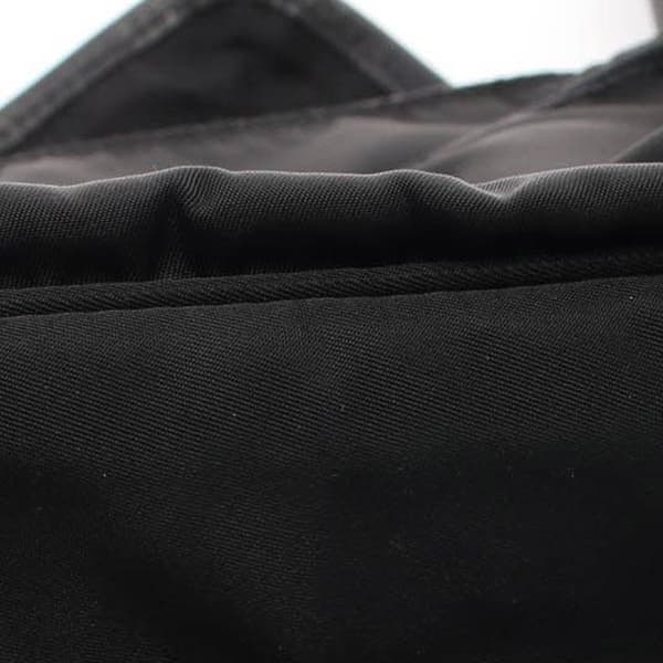 Pre-owned Prada Tessuto Buckle Messenger Bag Black