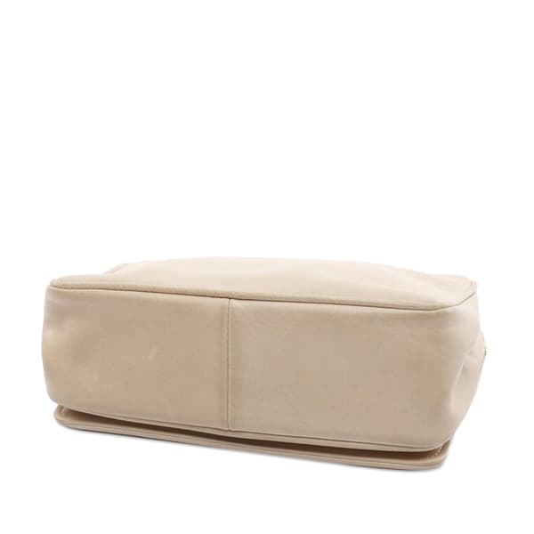 Pre-owned Chanel CC Lambskin Full Flap Brown