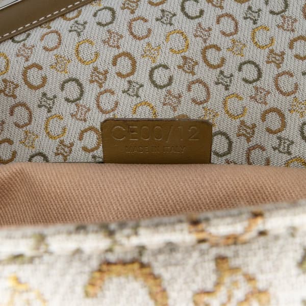 Pre-owned Celine C Macadam Canvas Crossbody Brown