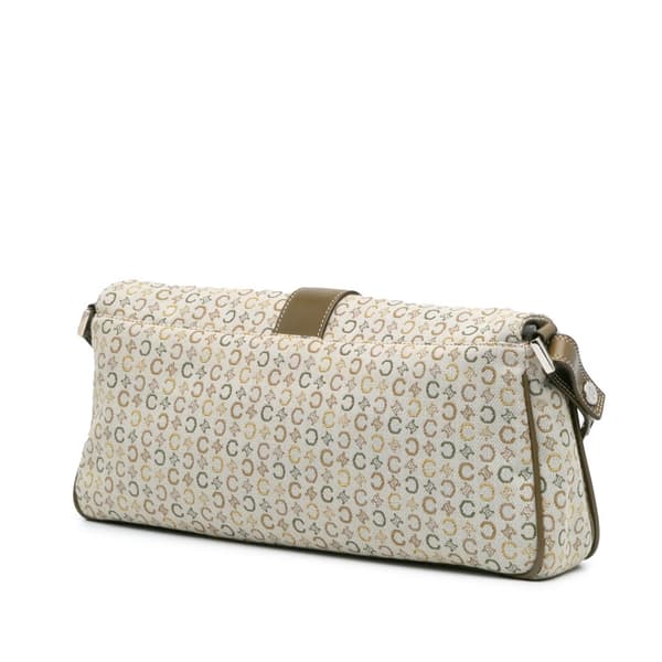 Pre-owned Celine C Macadam Canvas Crossbody Brown