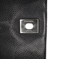 Miniatyrbild 8 av 10: Pre-owned Chanel Quilted Iridescent Caviar Lady Pearly Flap Black