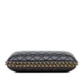 Pikkukuva 3 / 9: Pre-owned Chanel Quilted Lambskin Studded Chain Around Clutch with Chain Black