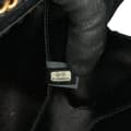 Pikkukuva 6 / 9: Pre-owned Chanel Quilted Lambskin Studded Chain Around Clutch with Chain Black