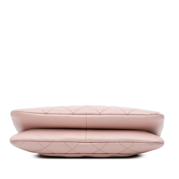 Pre-owned Chanel Quilted Lambskin Trendy CC Flap Pink